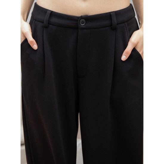 Summer Micro-flare Drape Casual Pants Straight-leg American Niche Design Slim Suit Pants For Women Summer Micro-flare Drape Casual Pants Straight-leg American Niche Design Slim Suit Pants For Women