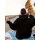 Chic Plus Size Womens Hoodie with Slogan Print - Adjustable Hood, Kangaroo Pockets, Long Sleeves - Perfect Casual Top for Fall & Winter - Comfortable, Stylish Plus Size Clothing Chic Plus Size Womens Hoodie with Slogan Print - Adjustable Hood, Kangaroo Pockets, Long Sleeves - Perfect Casual Top for Fall & Winter - Comfortable, Stylish Plus Size Clothing