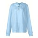 Plus Size Cozy Sweatshirt - Ultra-Comfortable Long Sleeve Henley Hooded Design with Premium Solid Jacquard Fabric - Designed for Womens Plus Sizes Plus Size Cozy Sweatshirt - Ultra-Comfortable Long Sleeve Henley Hooded Design with Premium Solid Jacquard Fabric - Designed for Womens Plus Sizes