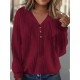 Plus Size Cozy Sweatshirt - Ultra-Comfortable Long Sleeve Henley Hooded Design with Premium Solid Jacquard Fabric - Designed for Womens Plus Sizes Plus Size Cozy Sweatshirt - Ultra-Comfortable Long Sleeve Henley Hooded Design with Premium Solid Jacquard Fabric - Designed for Womens Plus Sizes