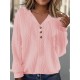 Plus Size Cozy Sweatshirt - Ultra-Comfortable Long Sleeve Henley Hooded Design with Premium Solid Jacquard Fabric - Designed for Womens Plus Sizes Plus Size Cozy Sweatshirt - Ultra-Comfortable Long Sleeve Henley Hooded Design with Premium Solid Jacquard Fabric - Designed for Womens Plus Sizes